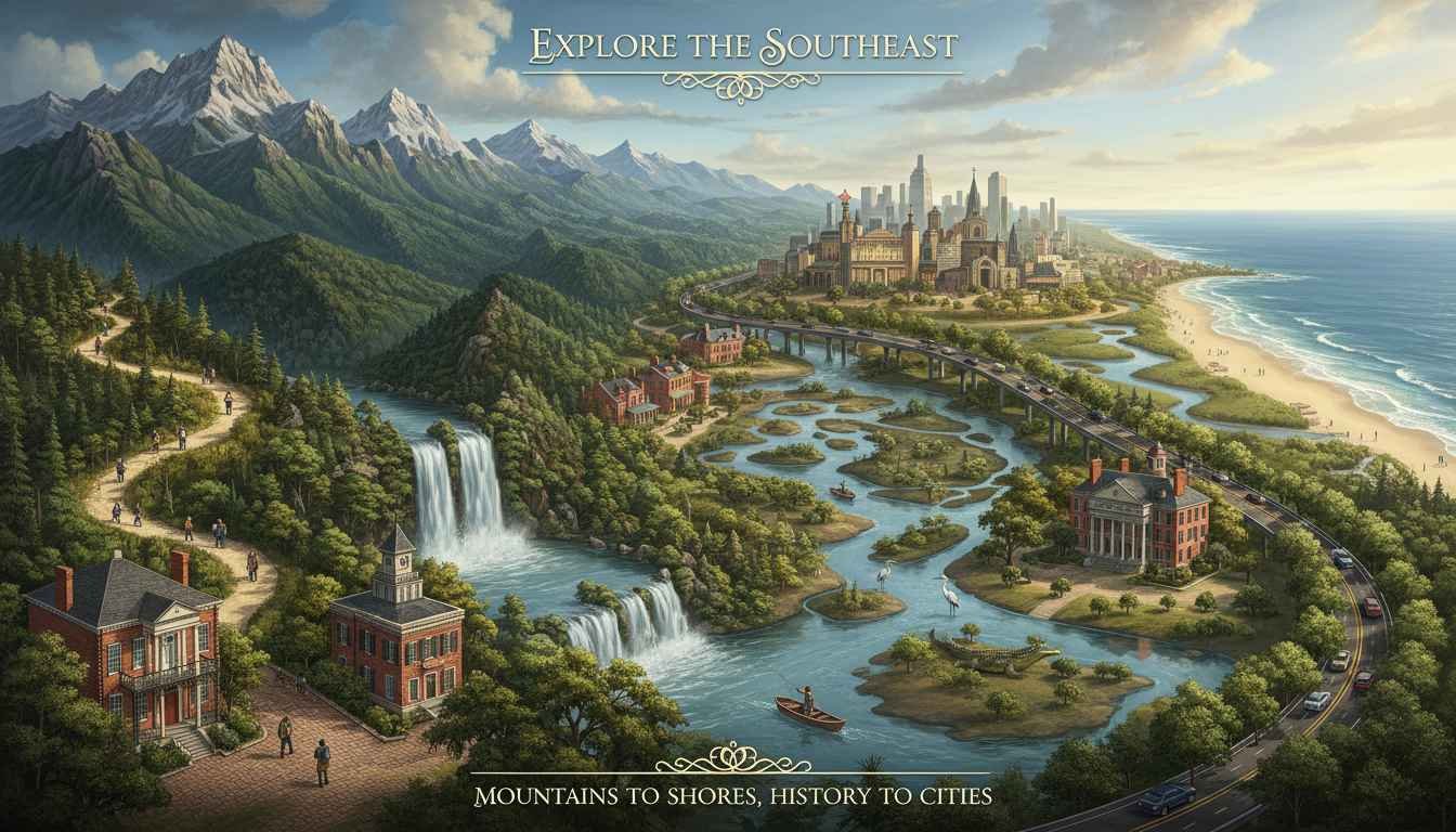 places to visit in southeast united states