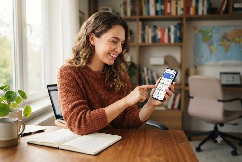 gamified language learning mobile app interface