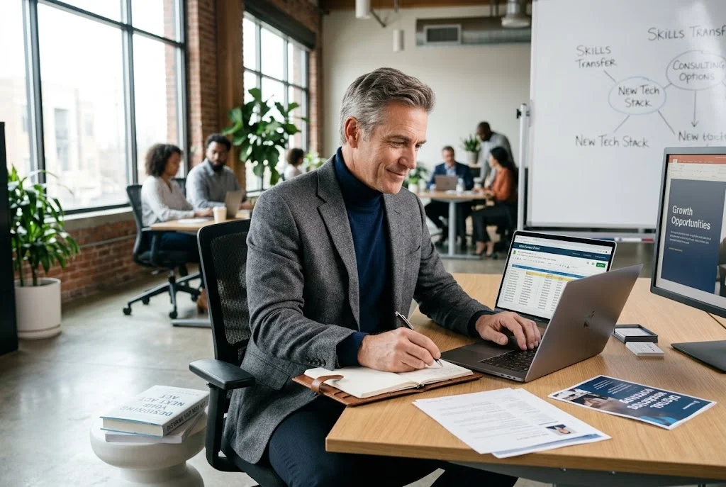 Career change after 50 and planning a new professional direction