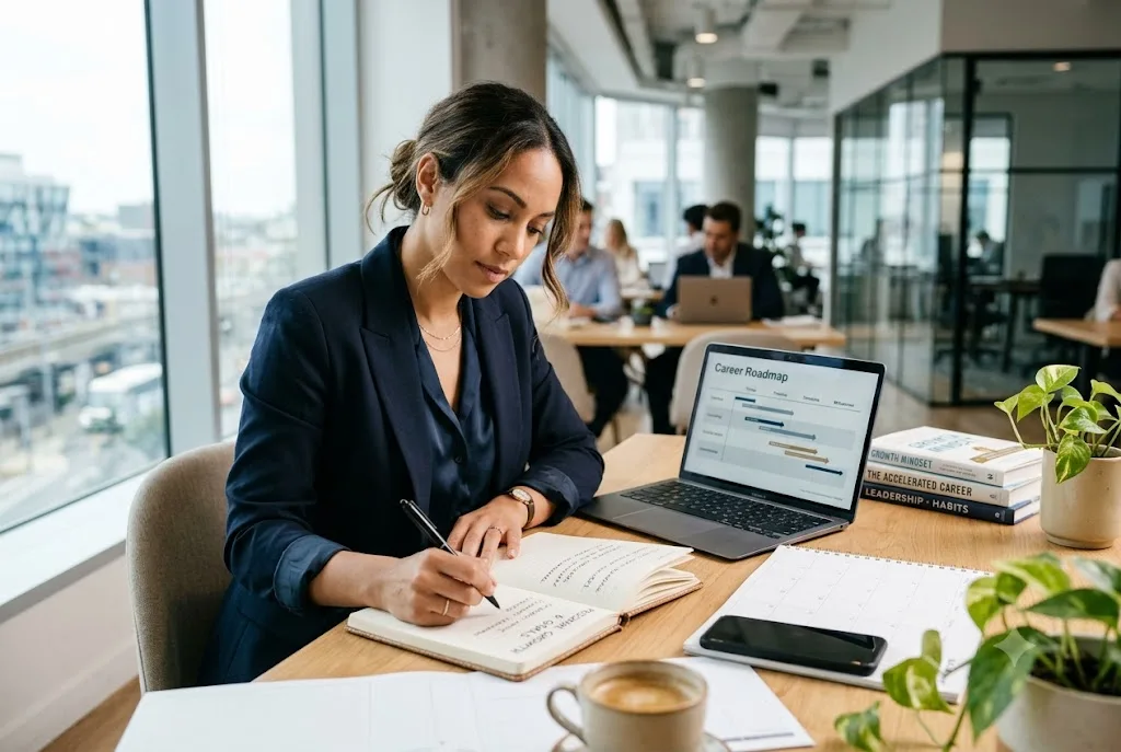 Professional planning personal development goals for long-term career success